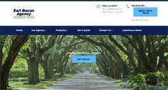 Desktop Screenshot of earlbacon.com